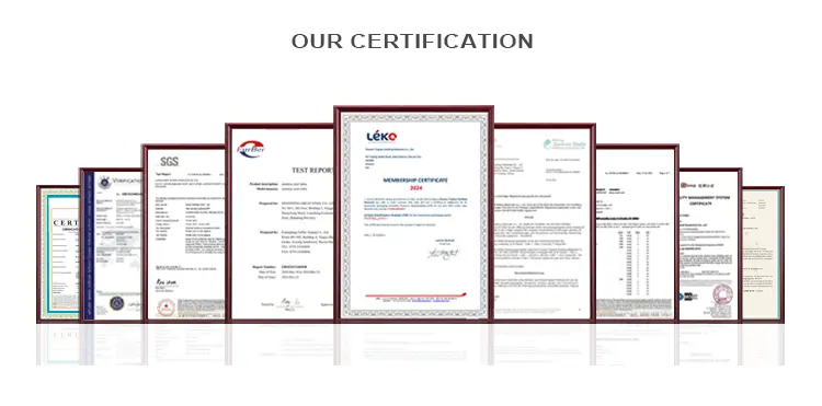 8-OUR CERTIFICATION