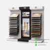 Custom Wood Flooring Display Rack for Showrooms_white 2_kerry display