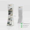 Vertical Tile Display Rack for Showrooms Sample Holder_White_KERRY DISPLAY