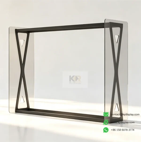 Carpet-Display-Rack-for-Showrooms-1-empty-Kerrydisplay carpet display rack for showrooms
