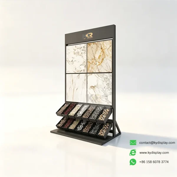 Combination Tile Display Rack for Showrooms