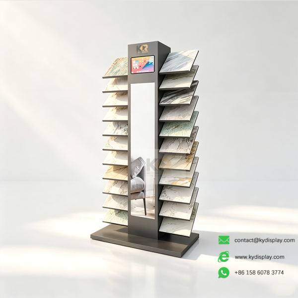 double-column-tile-display-rack-tile-samples-kerrydisplay double column tile display rack tile samples