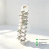 simple stone display stand white samples