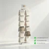 a frame stone display tower for showrooms white samples view
