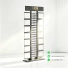 combination stone display rack for showrooms grey empty view