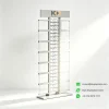 combination stone display rack for showrooms white empty view