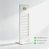 Stone Sample Display Tower For Showrooms White Empty stone sample display tower for showrooms white empty view